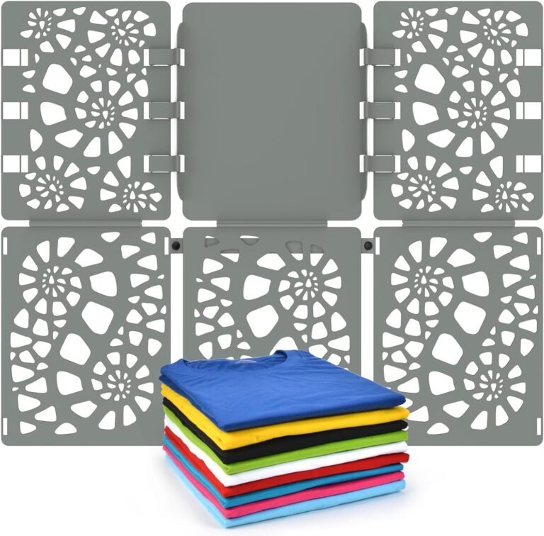 BoxLegend Shirt Folder Board V2 Durable Plastic Clothes Folding Board Grey