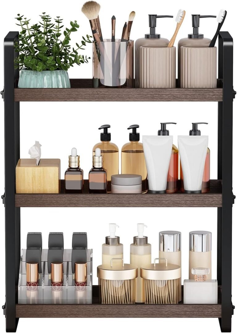 HNRLOY Bathroom Counter Organizer, Bathroom Counter Shelf, Makeup Organizer