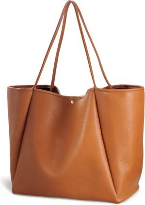 Oversize Pu Leather Tote Women Week...