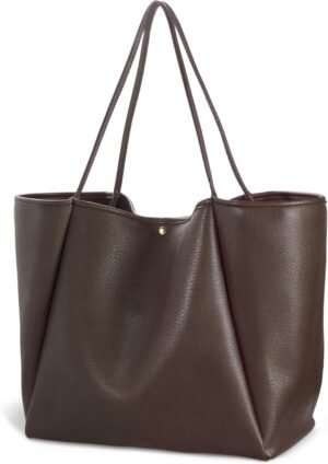 Oversize Pu Leather Tote Women Week...