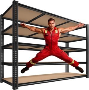 ROOMFAVE 3500LBS Garage Shelving He...