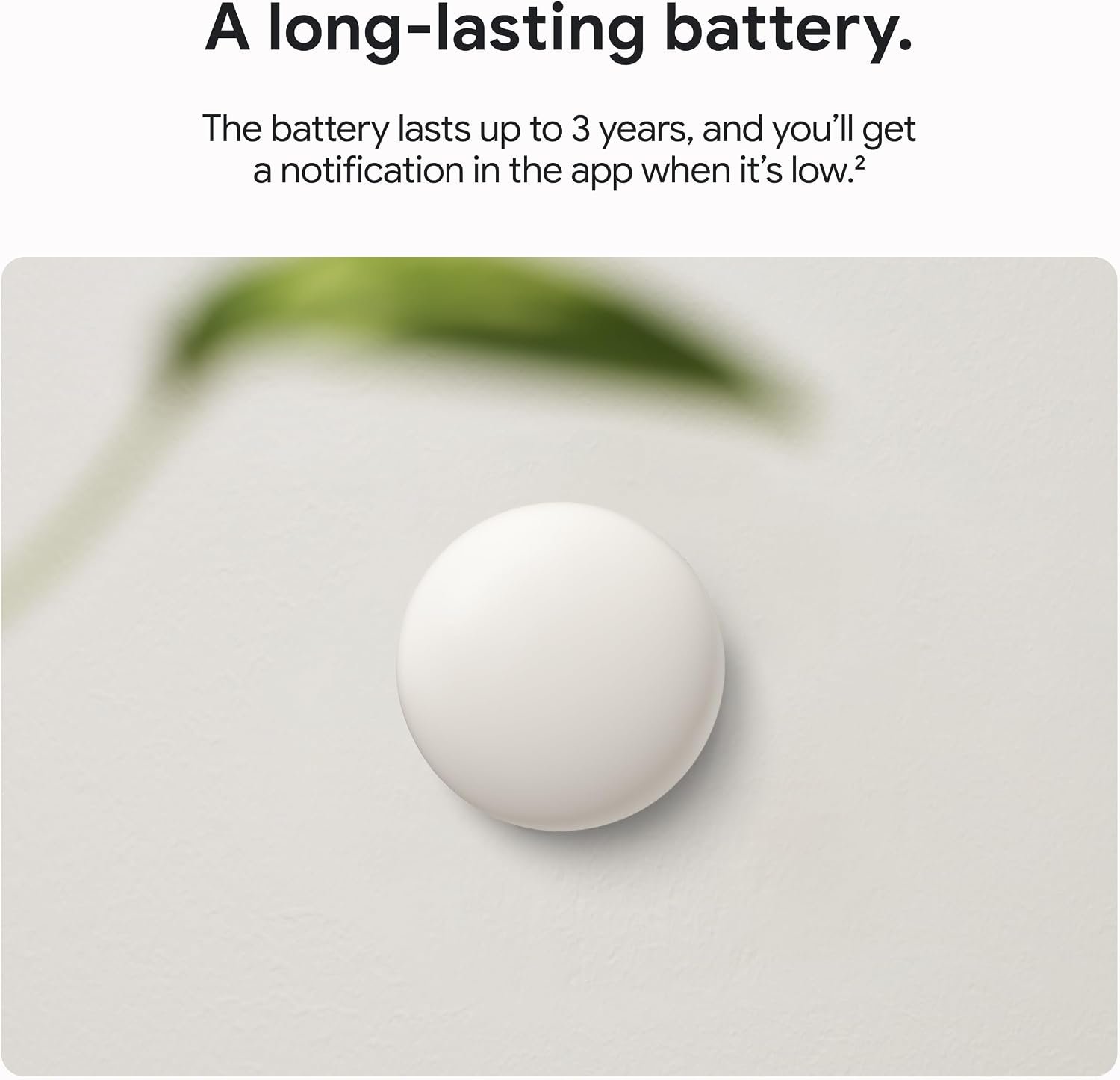 Google Nest Temperature Sensor (2nd Gen) - Room Comfort Sensor with Scheduling - Works with The Nest Learning Thermostat (3rd and 4th Gen) and Nest Thermostat E - Porcelain, White - Image 7
