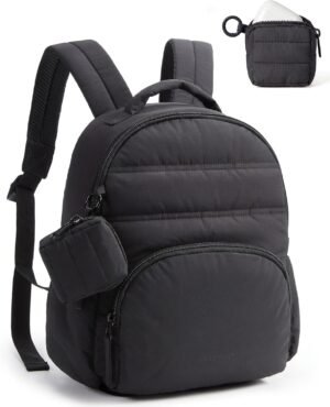 BAGSMART Small Backpacks for Women,...