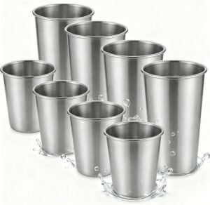 Stainless Steel Cups & Pint Tu...