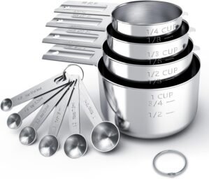 TILUCK Stainless Steel Measuring Cu...