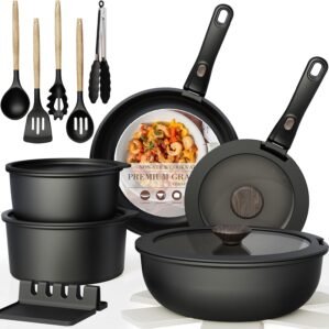 Astercook 21 Pcs Pots and Pans Set ...