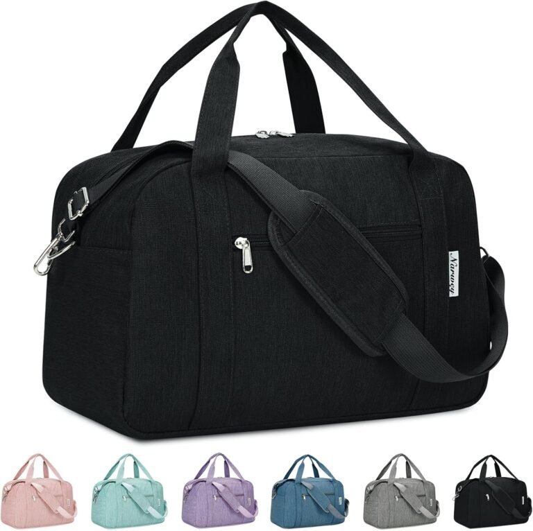Narwey Carry on Duffle Bag Underseat for Airplane, Personal Item Travel Bag