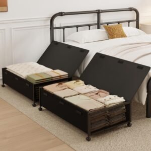 Fokyfok 2Pack Under Bed Storage Con...