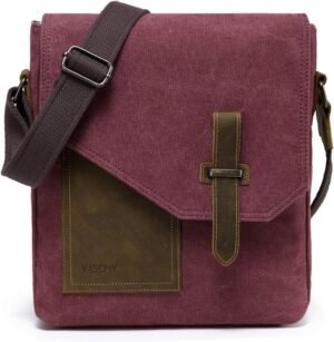 VASCHY Messenger Bag for Men &...