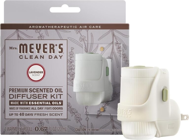MRS. MEYER'S CLEAN DAY Scented Oil, Lavender, 1 Warmer and Refill