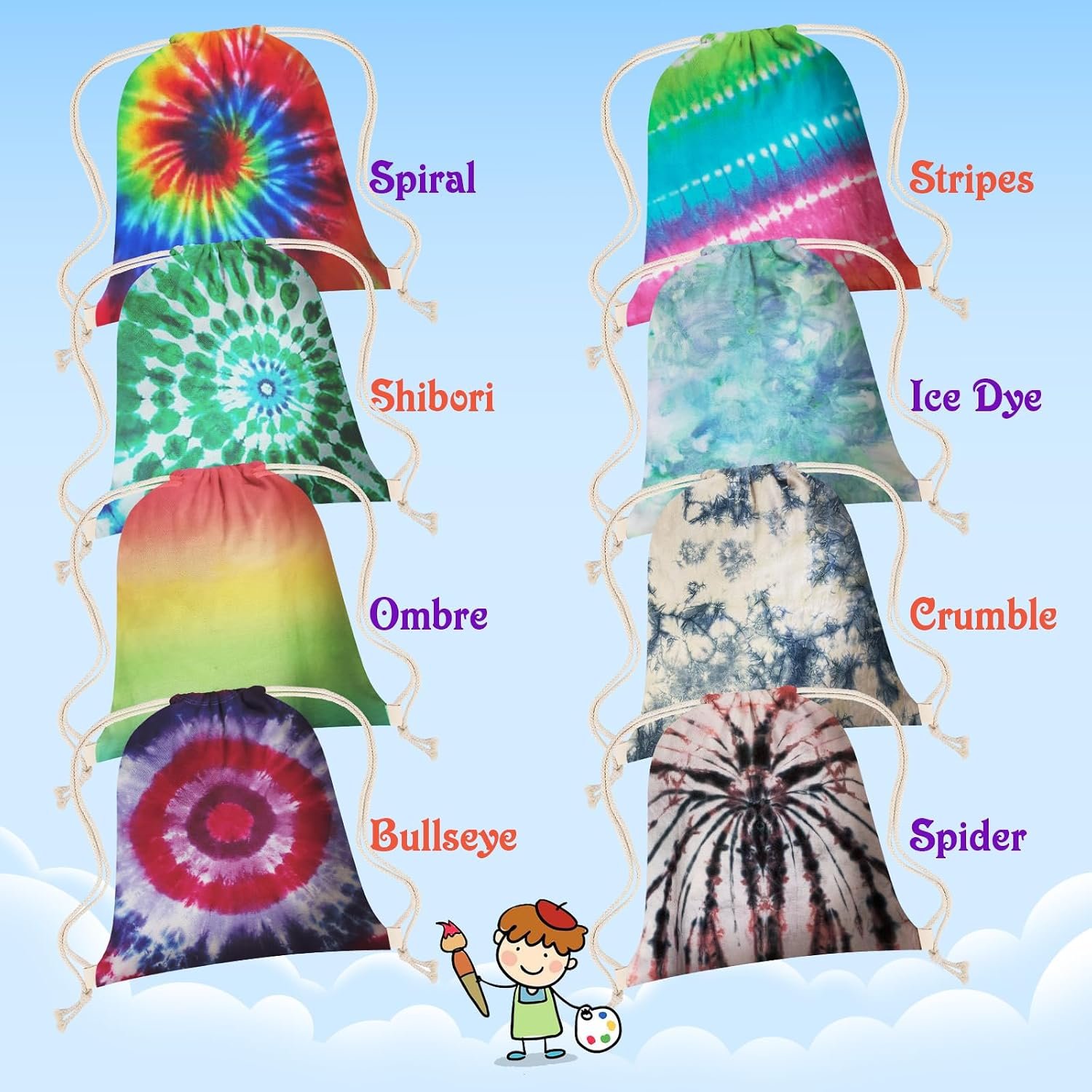 24pcs Drawstring Backpack Sublimation Blanks - Image 6