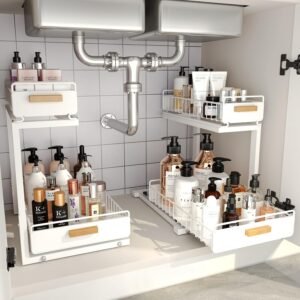 Under Sink Organizer Kitchen –...