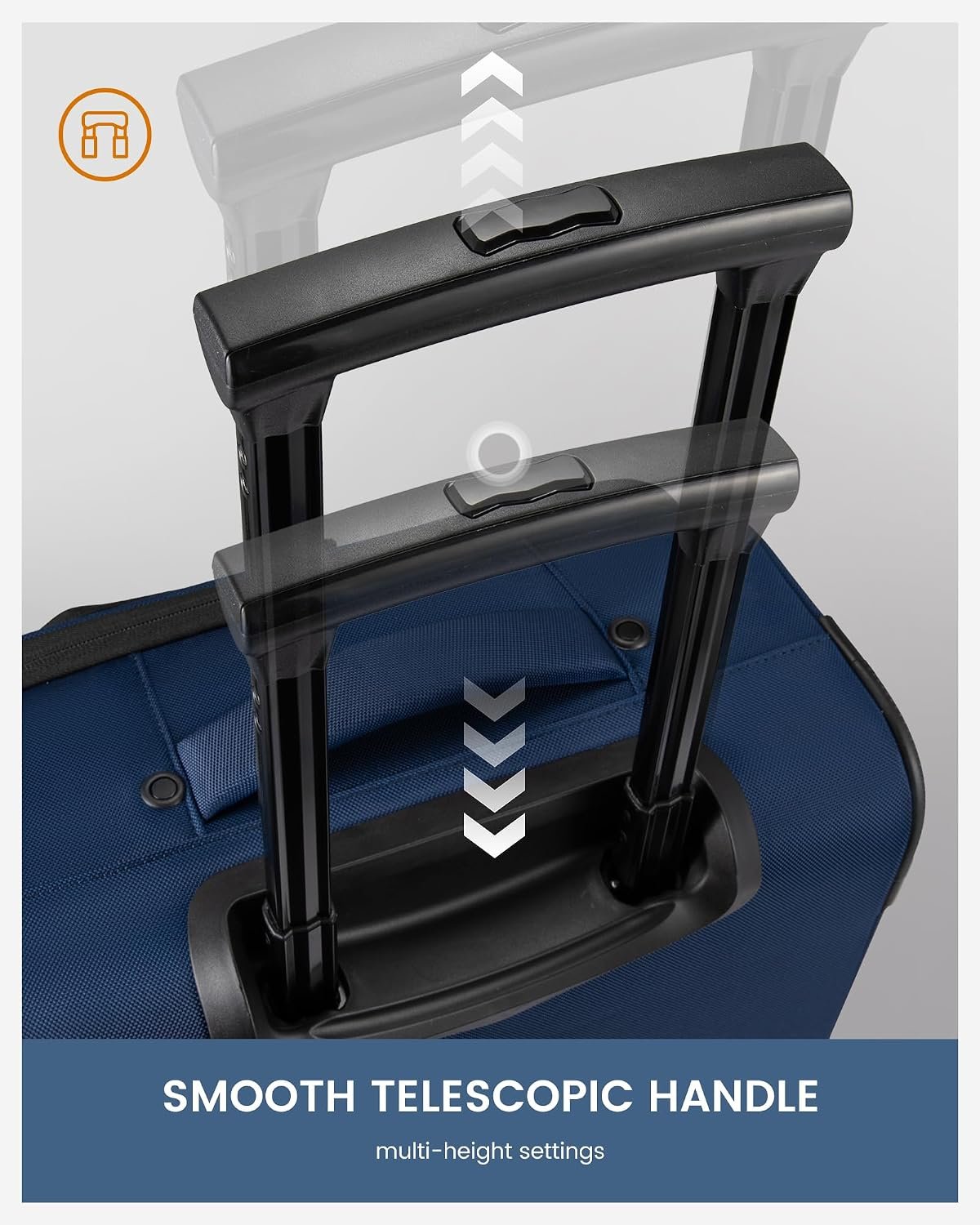 Carry On Luggage 22x14x9 Airline Approved with TSA Lock for Business Trip - Image 7