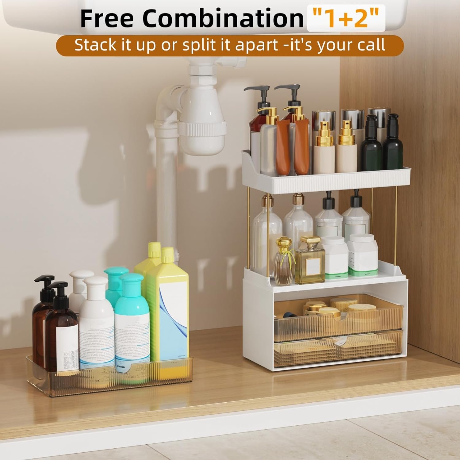 StorBin Arcylic 5-Tier Makeup & Skincare Organizer for Vanity, Bath - Image 5