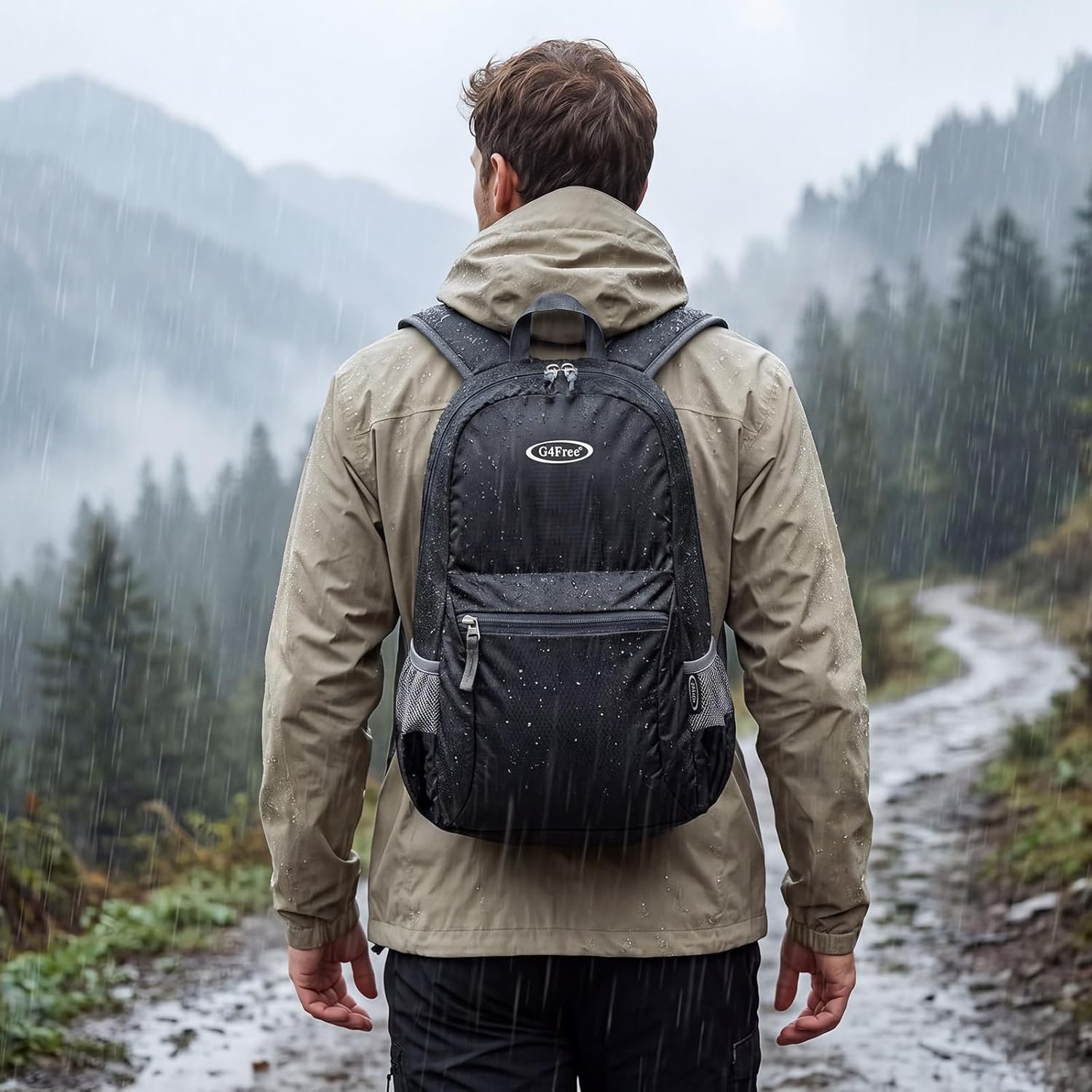G4Free 20L Small Packable Travel Hiking Backpack for Men Women - Image 2