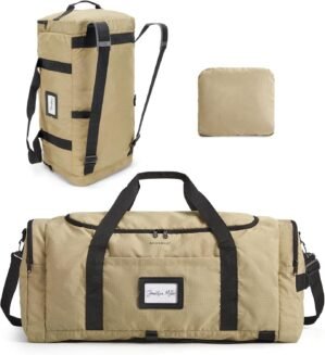 BAGSAMRT 60L Foldable Duffle Bag fo...