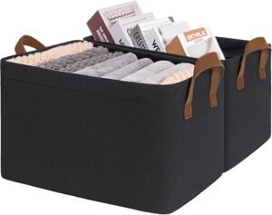 CHICVITA 30L Large Fabric Closet Bi...