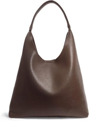 Hobo Bags for Women Soft Vegan Leat...