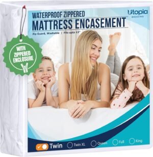 Utopia Bedding Twin Size Mattress P...