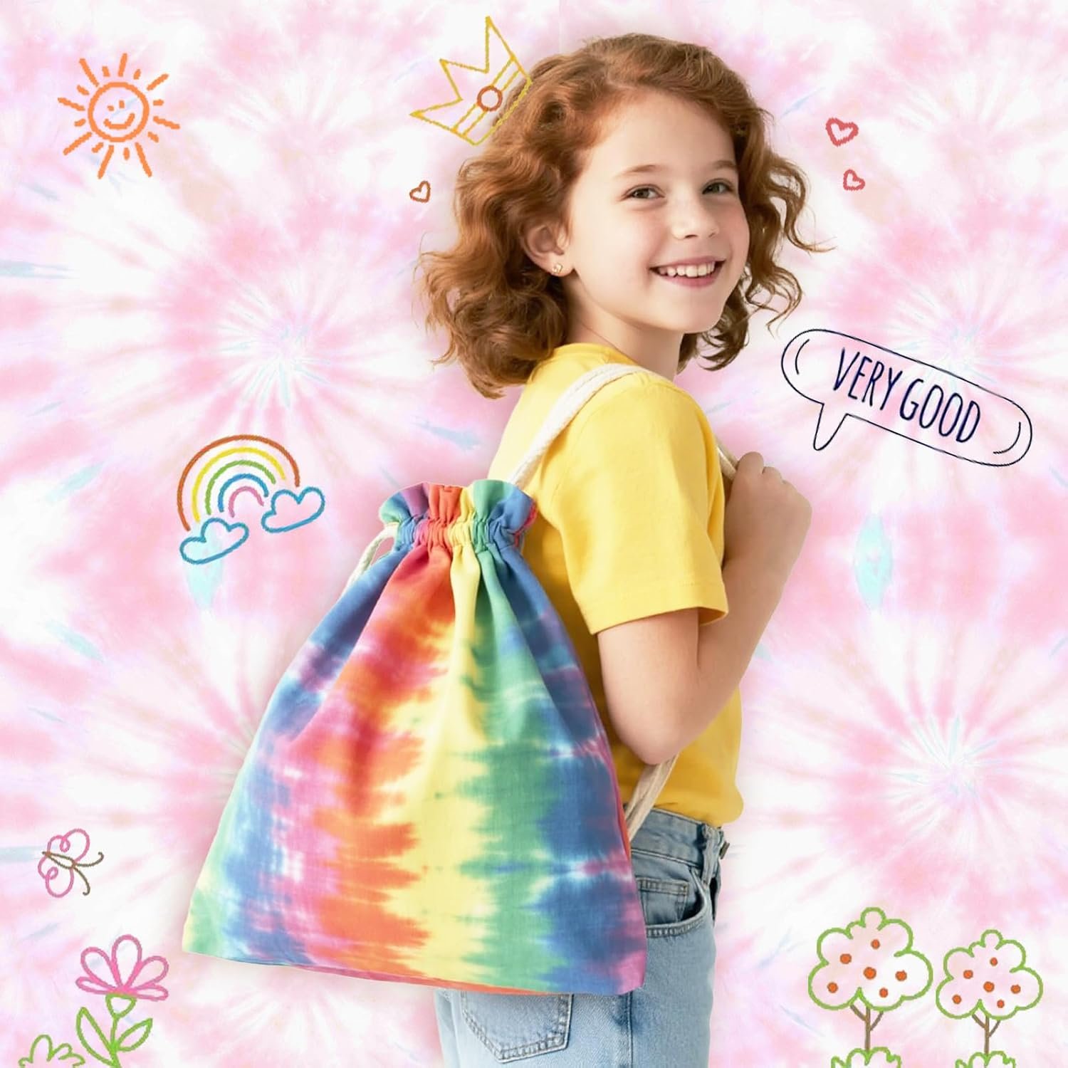24pcs Drawstring Backpack Sublimation Blanks - Image 5