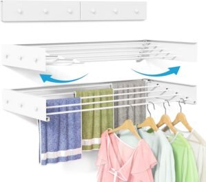 BAKON Wall Mounted Drying Rack 32&#...