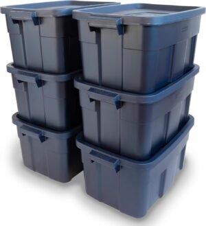 Rubbermaid Roughneck Tote 14 Gal, 6...