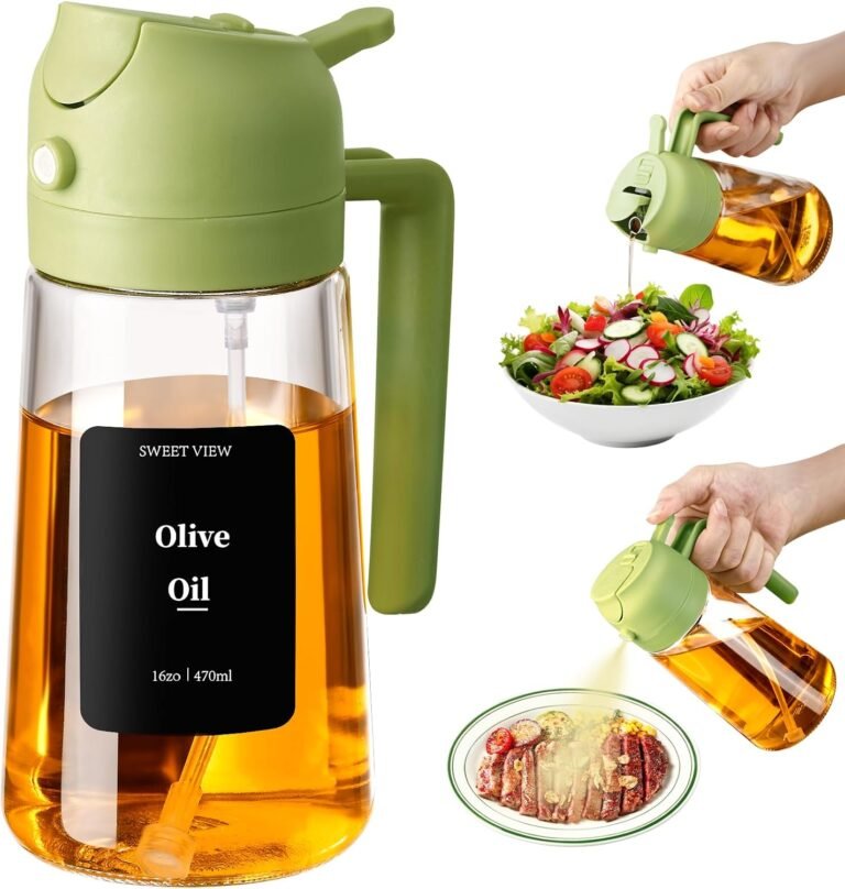SWEET VIEW Oil Sprayer for Cooking 16oz/470ml