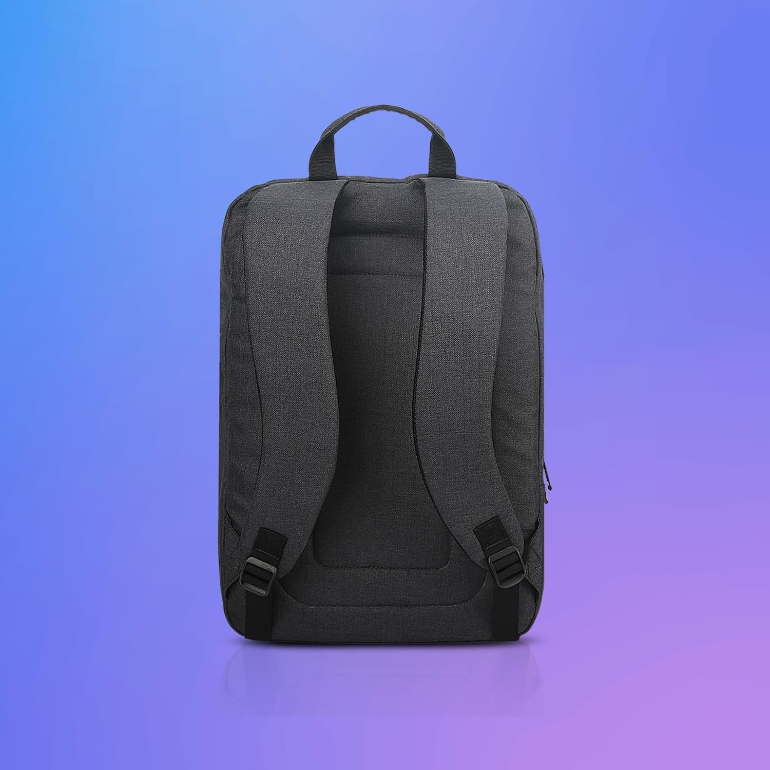 Lenovo 16” ECO Laptop Backpack - B210 - Travel Pack for Laptop or Tablet, Durable, Water-Repellent, Made from Recycled Material, Lightweight, Sleek Design for Travel, Business, Casual Backpack - Black - Image 4