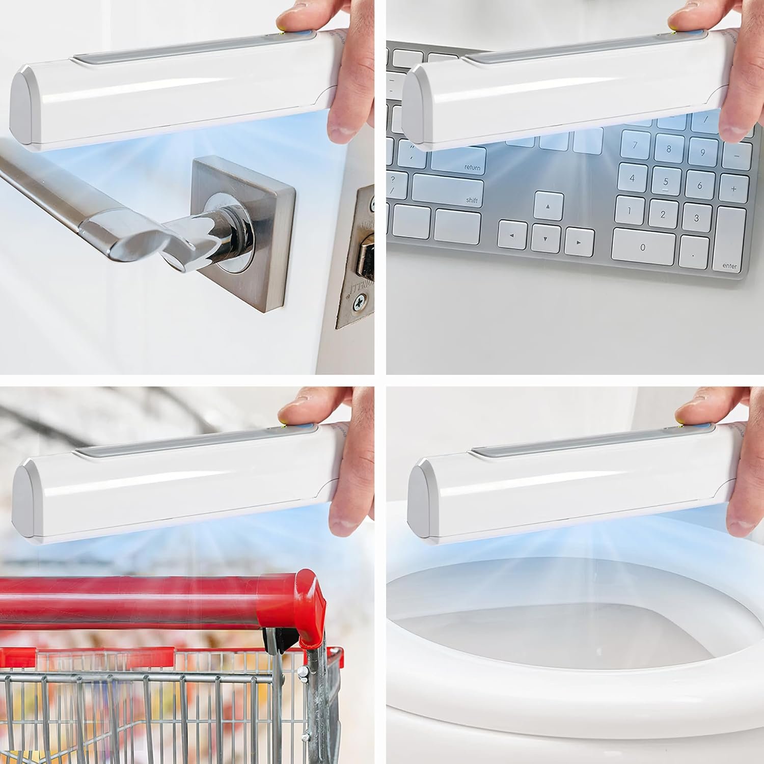 UV Sanitizer Wand - Portable UV Light Sanitizer for Room and Travel - 99.99% Ultraviolet Sanitizing Light, Handheld UV Sanitizing Lamp - Image 6