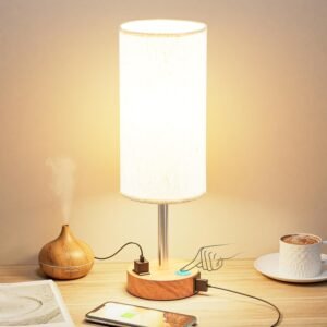 Fenmzee Bedside Table Lamp for Bedr...