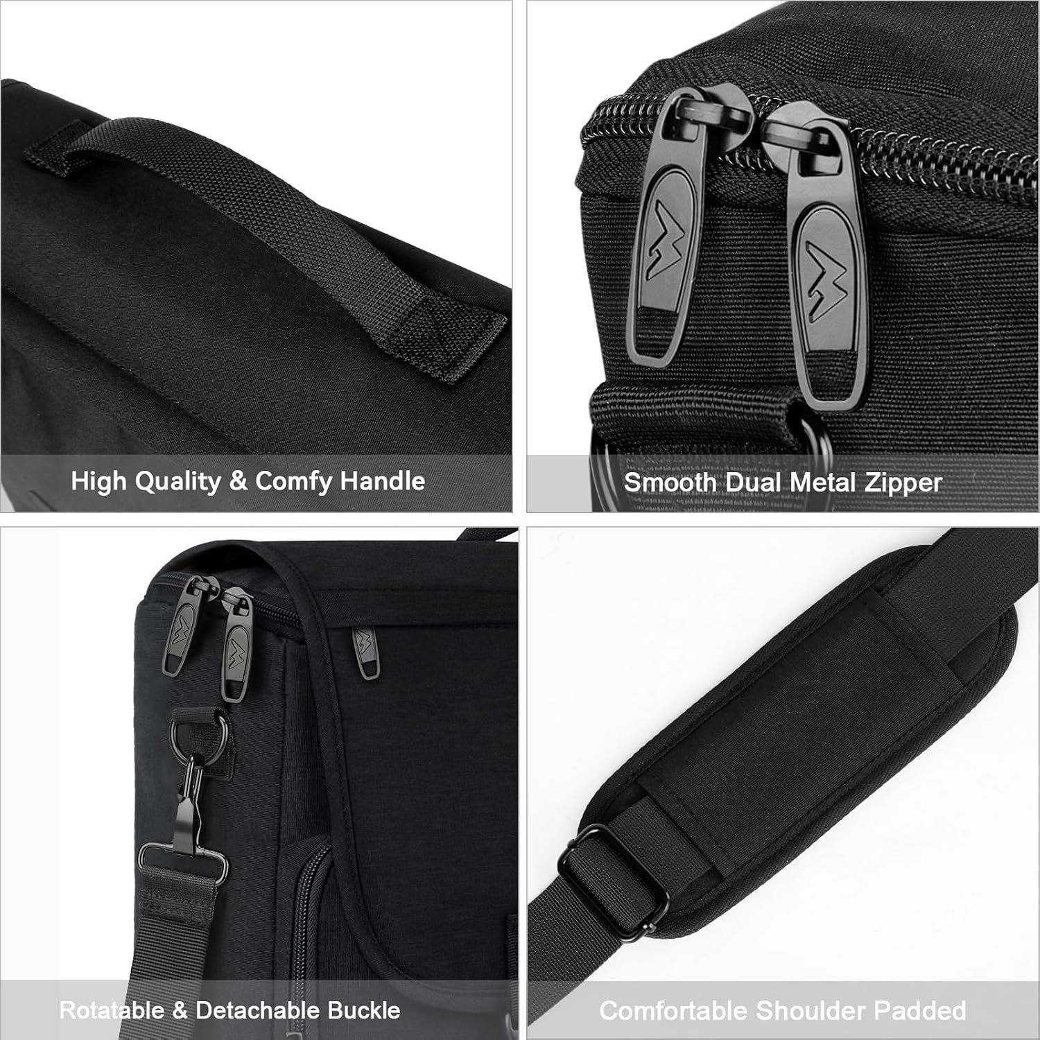 MATEIN Messenger Bag for Men, School Bag Men's Laptop Briefcases for Work - Image 4