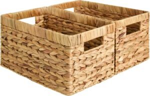 StorageWorks Wicker Baskets, Wicker...