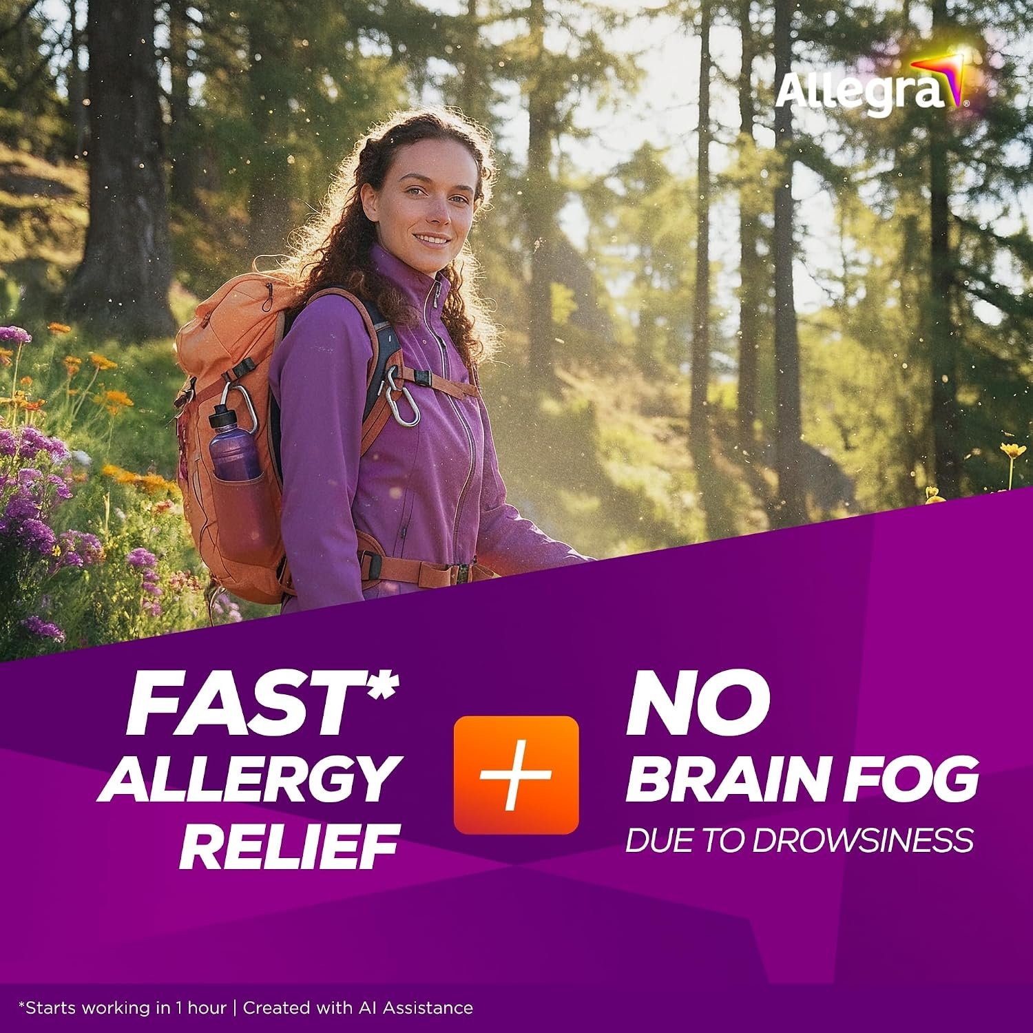 Allegra Adult 24-Hour Allergy Relief Tablets, Non-Drowsy Indoor and Outdoor Allergy Medicine, 180 mg Fexofenadine HCI Antihistamine Pill, 30 Count Plus 1 Count Travel Pack - Image 5