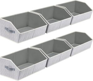 Homsorout Closet Organizers Bins 6 ...
