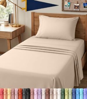 Twin XL Sheets Set, 3 Pieces 16R...