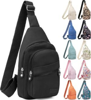 Banelu Small Sling Backpack Crossbo...