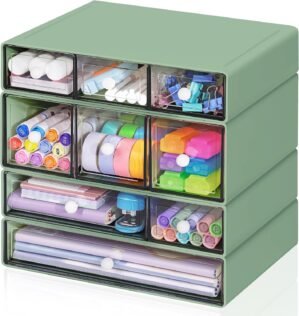 Desk Storage Organizer with 9 Drawe...