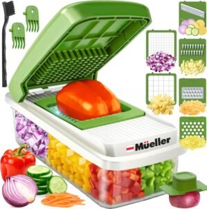 Mueller Vegetable Chopper, Mandolin...