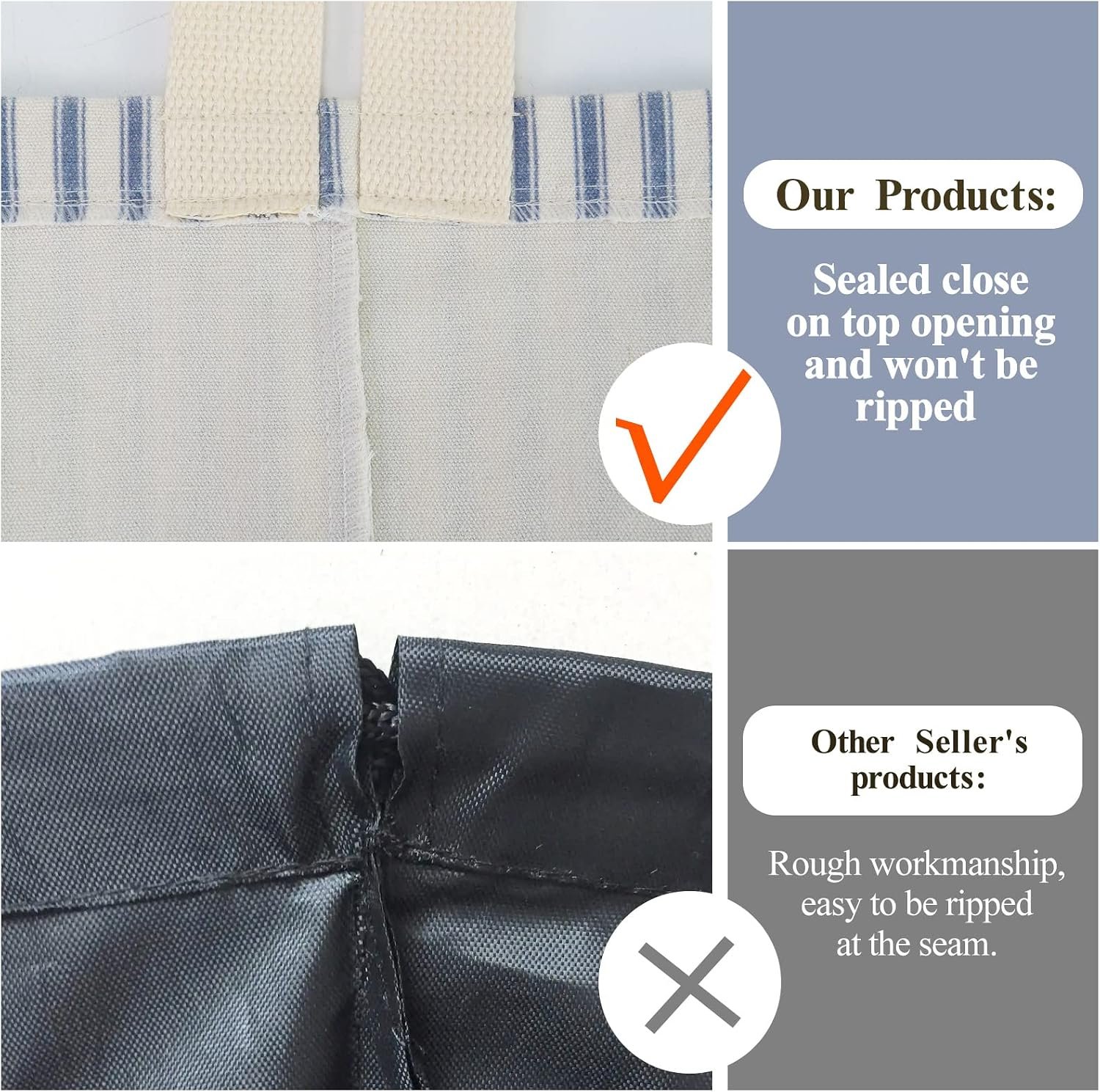 TOGETRUE Plastic Bag Holder, Wall Mount Grocery Bag Holder, Reusable Trash Bags Organizer for Home Kitchen Pantry Decor (Blue) - Image 4