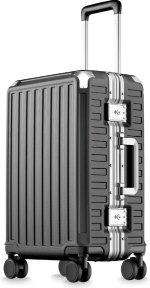 LUGGEX 20 Inch Zipperless Carry On ...