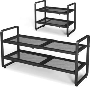Expandable Metal Shoe Rack for Clos...