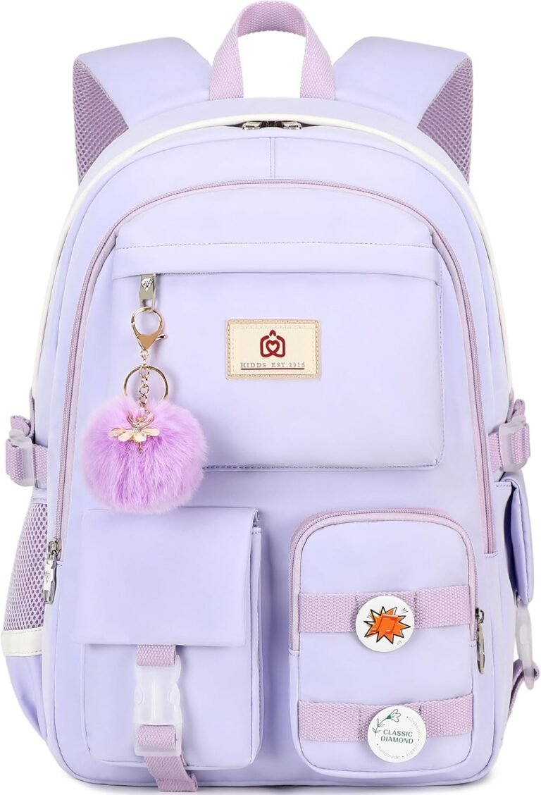 Hidds Laptop Backpacks 15.6 In Kids School Backpack for Girls Women Bookbag