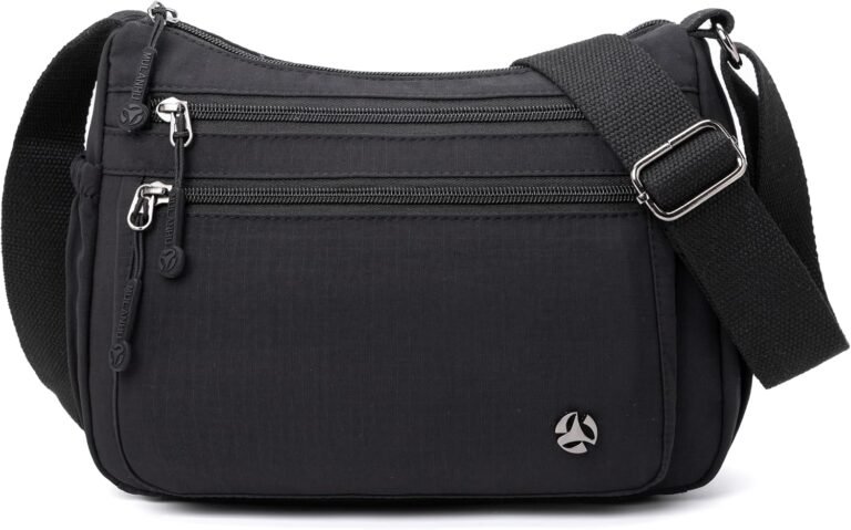 Crossbody Bags for Women Waterproof Nylon Shoulder Bag Roomy Multiple Pockets Messenger Purses Handbags