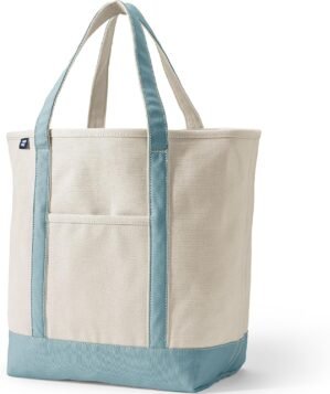 Lands’ End Open Canvas Tote