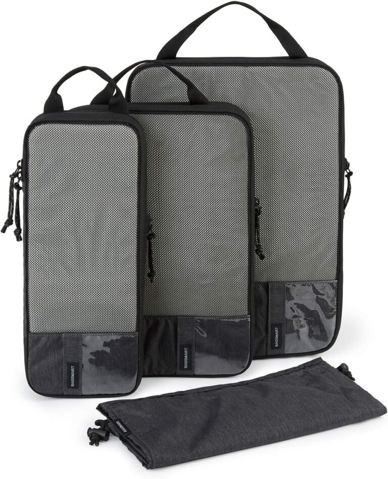 BAGSMART Compression Packing Cubes for Travel Essentials