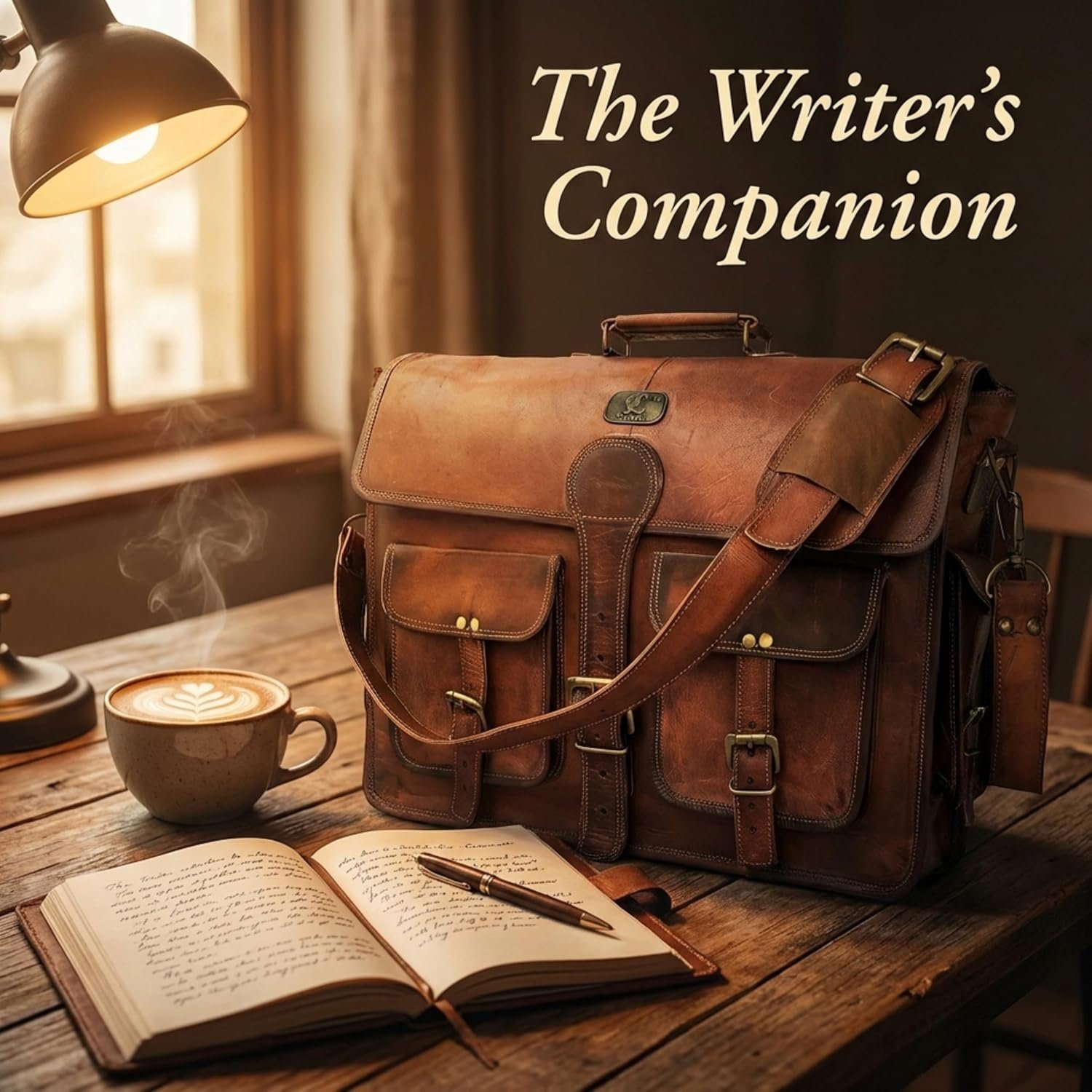 cuero Leather Messenger Bag for Men, 18 Inch Laptop Crossbody, Handmade Leather Shoulder Satchel Bag for Men, Full Grain Business Briefcase for Office/Work/Travel - Vintage Brown - Image 7