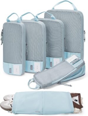 BAGSMART Compression Packing Cubes ...