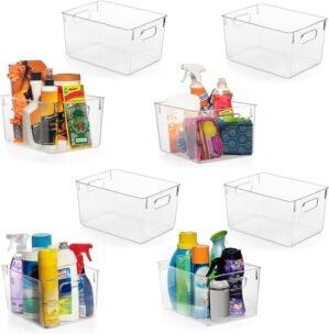 ClearSpace Clear Plastic Storage Bi...