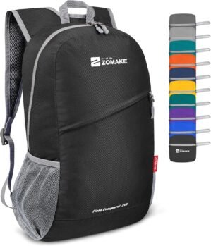 ZOMAKE Lightweight Packable Backpac...