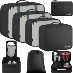 BAGAIL 8 Set Packing Cubes Luggage ...